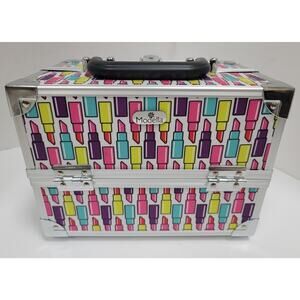 Vanity Makeup Beauty Case Lipstick Print Modella Travel